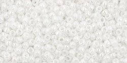 Margele Toho - Toho round opaque-lustered white 1.6 mm
