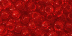 Margele Toho - Toho round transparent siam ruby 3 mm