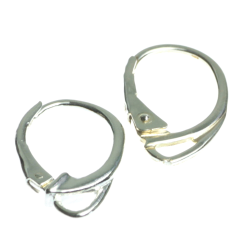 Tortite si baze cercei - Tortita cercei, argint 925, lungime 18 mm, latime 11 mm