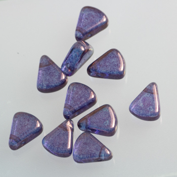 Margele Cehia - Triangle 8x10 mm 00030_15726 Crystal transparent LusteRed