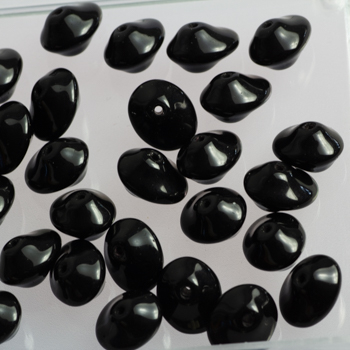 Margele Cehia - Ufo 7x11 mm Black