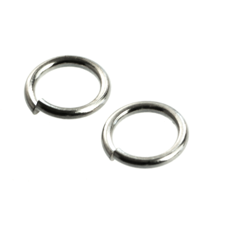 Zale si anouri - Zale deschise, argint 925, grosime 1.2 mm, diametrul 8 mm