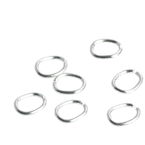 Zale si anouri - Zale deschise, argint 925, grosime 1 mm, diametrul 7 mm