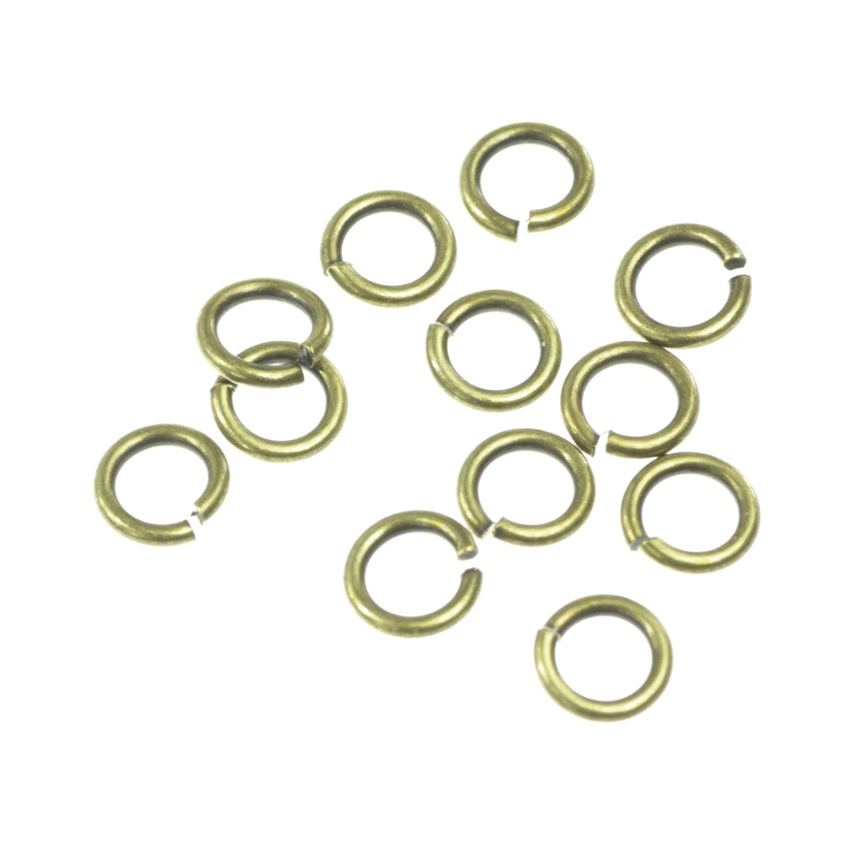 Zale, anouri - Zale deschise rotunde, alama, D 4 mm, gros. 0.8 mm