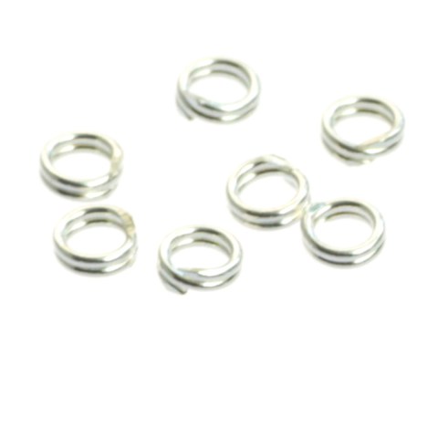 Zale si anouri - Zale duble, argint 925, grosime 3 mm