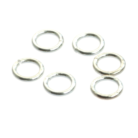 Zale si anouri - Zale inchise, argint 925, grosime 1 mm, diametrul 5 mm