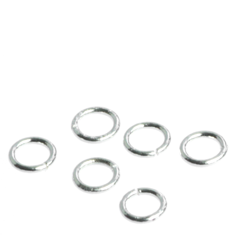 Zale si anouri - Zale inchise, argint 925, grosime 1 mm, diametrul 6 mm