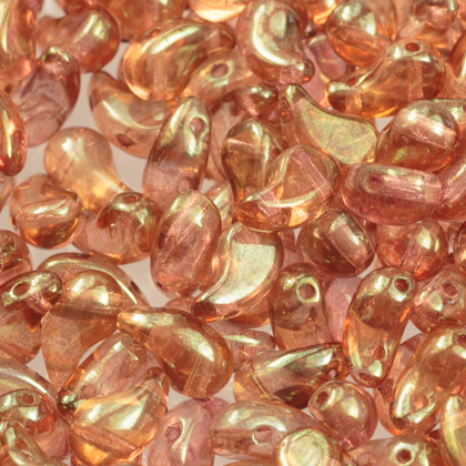 Margele Cehia - Zoliduo Left Version 5x8 mm Crystal Red Luster