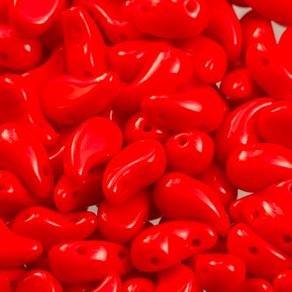 Margele Cehia - Zoliduo Right Version 5x8 mm Opaque Red