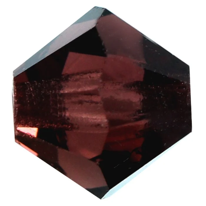 Cristale biconice Preciosa 4 mm burgundy