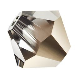 Cristale biconice Preciosa 4 mm crystal starlight gold-h