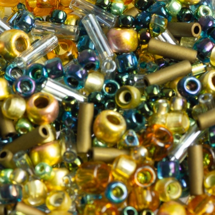Margele TOHO - Multi-Shape Color Mix : Raiden- Gold Green Blue Mix TX-01-3220
