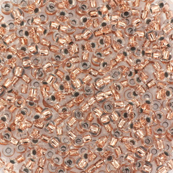 Miyuki rocailles 11 0 copper lined crystal 11-197