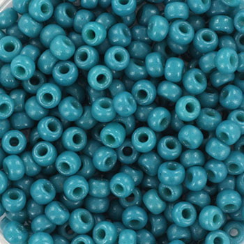 Miyuki rocailles 8 0 duracoat opaque azure 8-4483