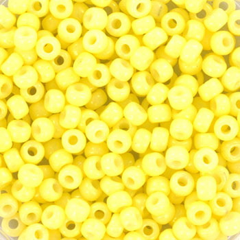 Miyuki rocailles 8 0 duracoat opaque light lemon ice 8-4451