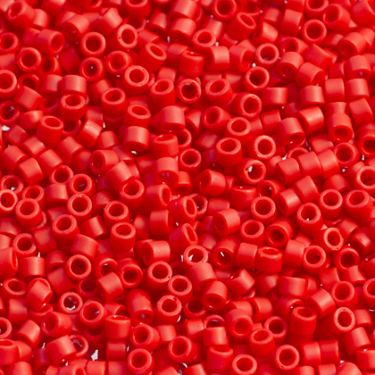 Toho treasure opaque-frosted pepper red 1.8 mm