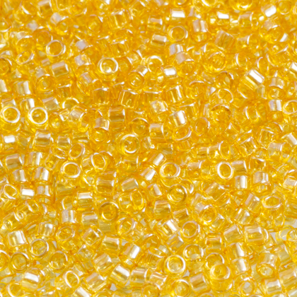 Toho treasure transparent lustered lt topaz 1,8 mm