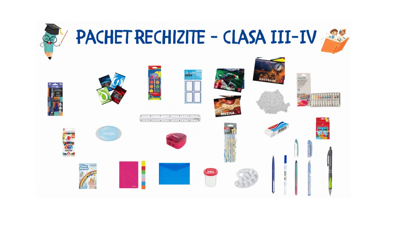 Rechizite Clasele III-IV