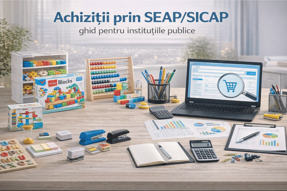 Achiziții prin SEAP/SICAP – ghid pentru instituțiile publice