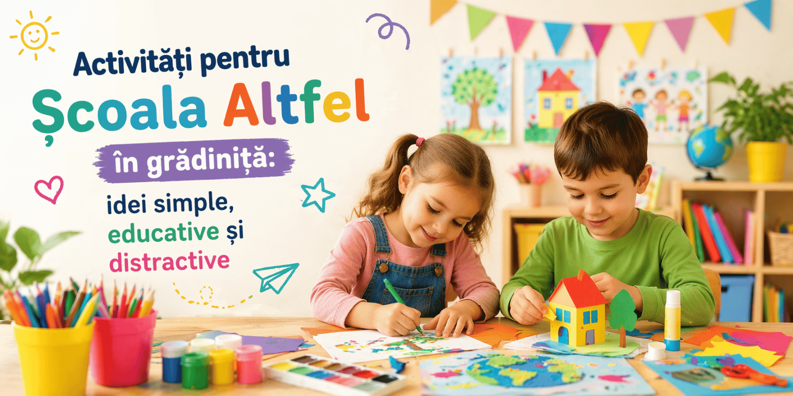 Activități pentru Școala Altfel în grădiniță