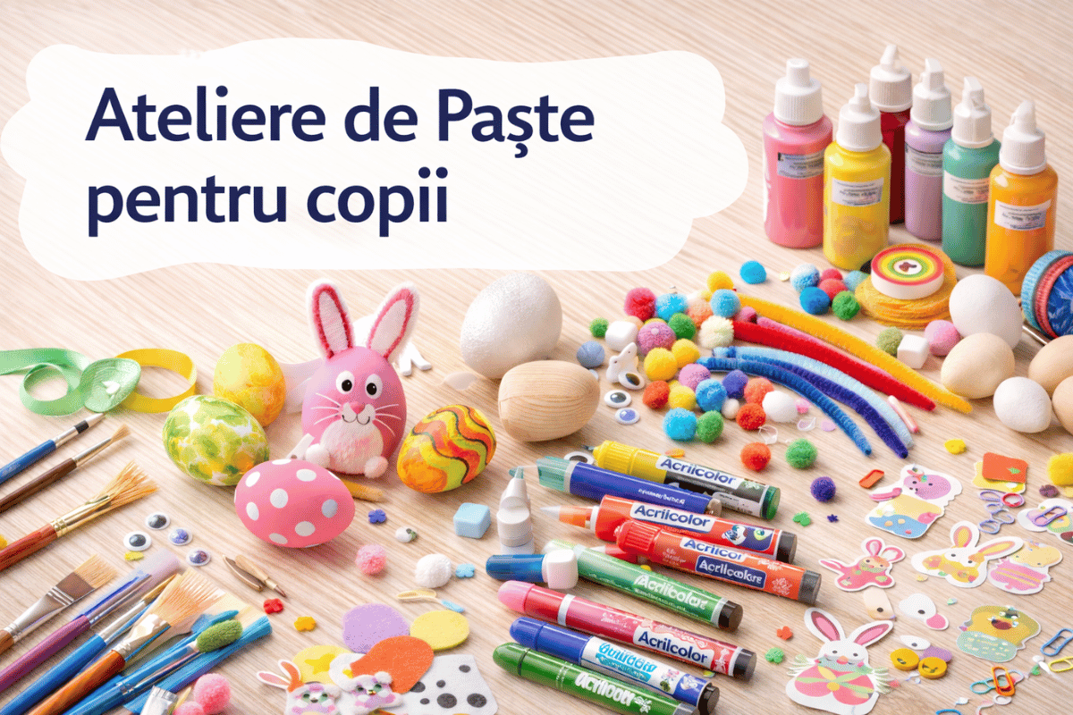 Ateliere de Paște pentru copii – Ghid complet de organizare și materiale creative