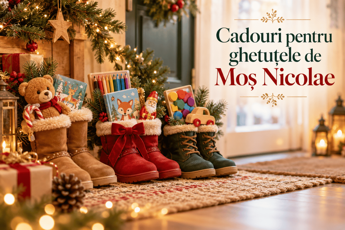 Cadouri pentru ghetuțele de Moș Nicolae