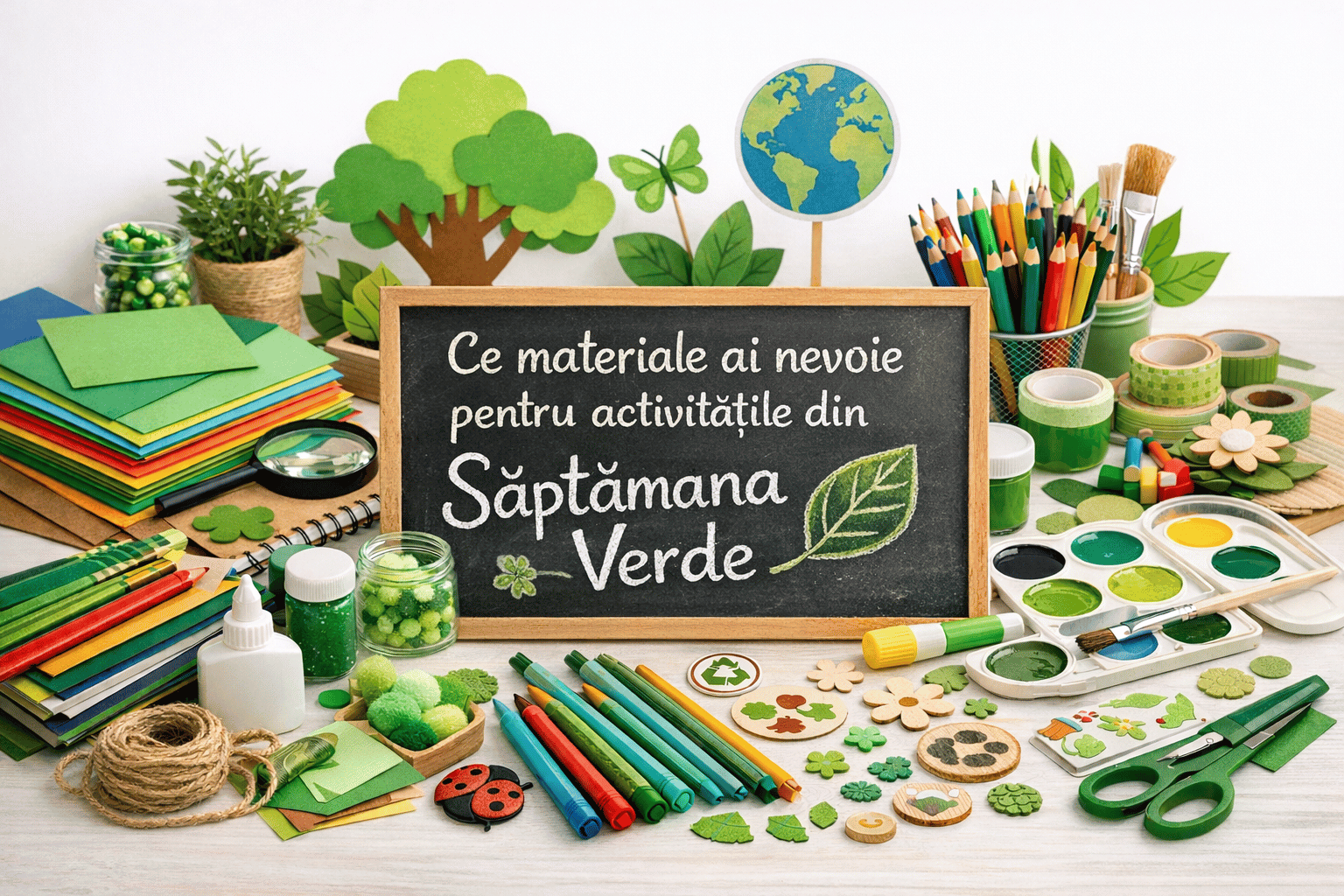 Ce materiale ai nevoie pentru Săptămâna Verde