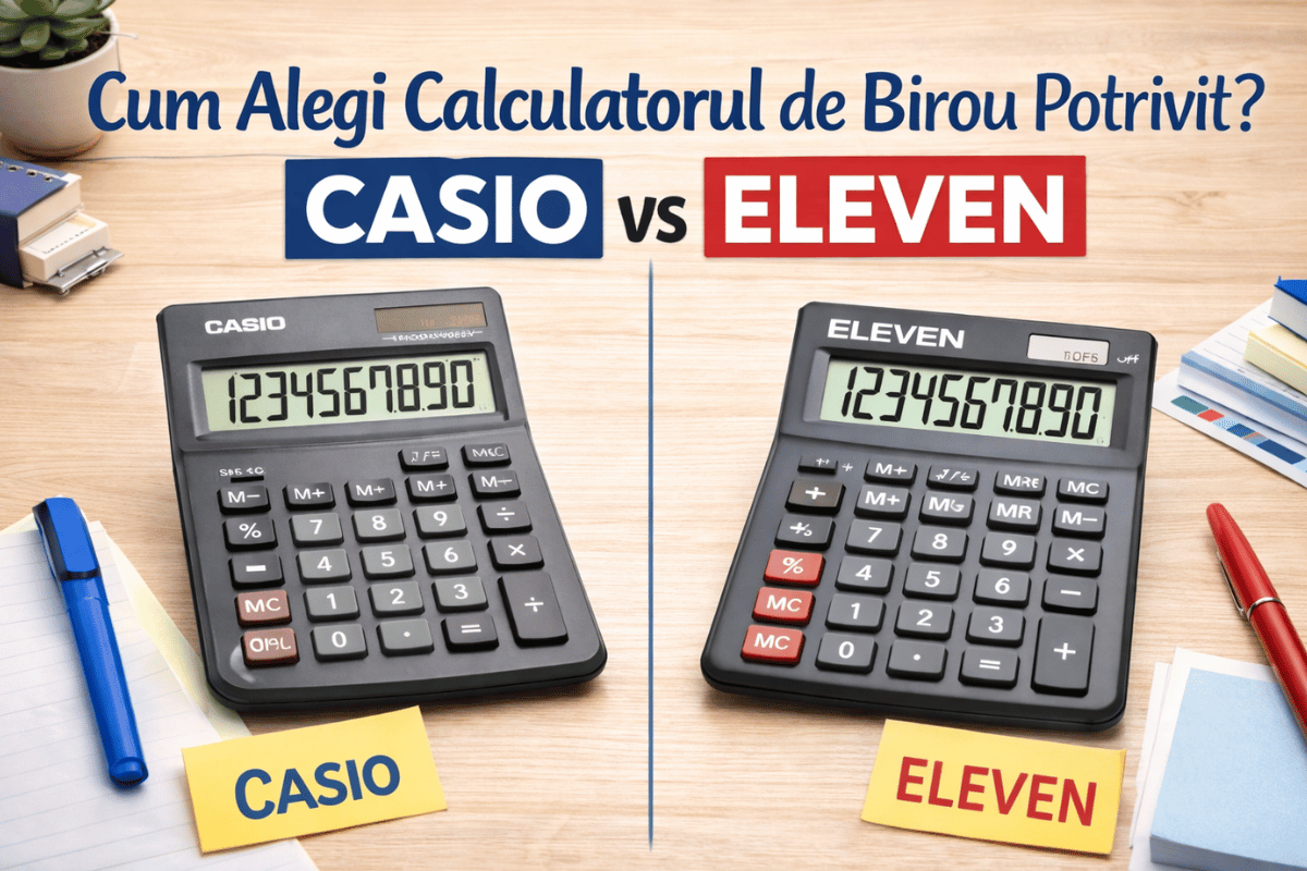 Cele Mai Bune Calculatoare de Birou - CASIO vs ELEVEN