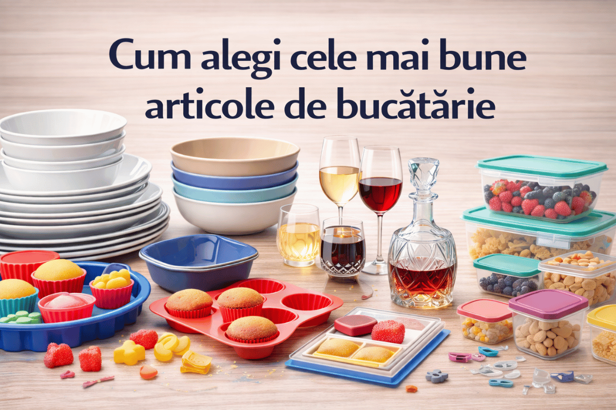 Ghid complet pentru alegerea articolelor de bucătărie potrivite!