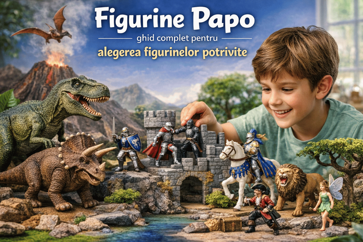Figurine Papo – ghid complet pentru alegerea figurinelor potrivite pentru copii și colecționari începători
