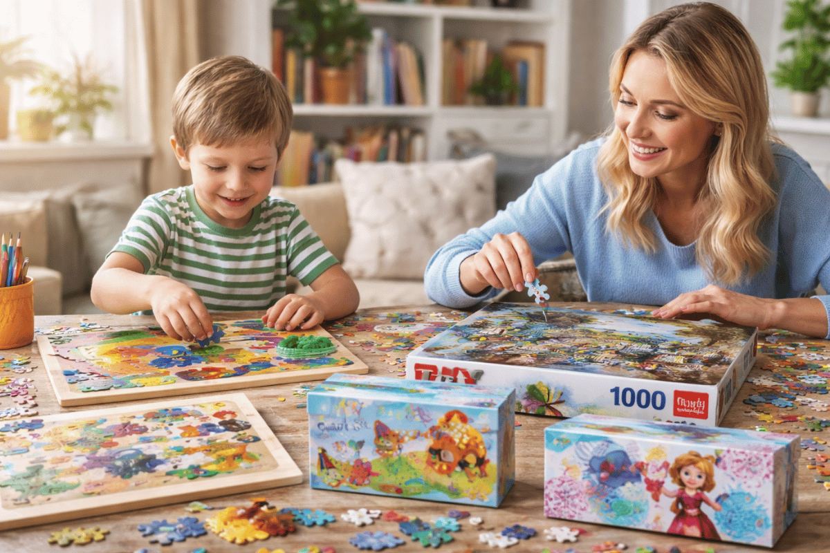 Puzzle pentru copii și adulți – Ghid complet pentru alegerea puzzle-ului potrivit în funcție de vârstă și nivel