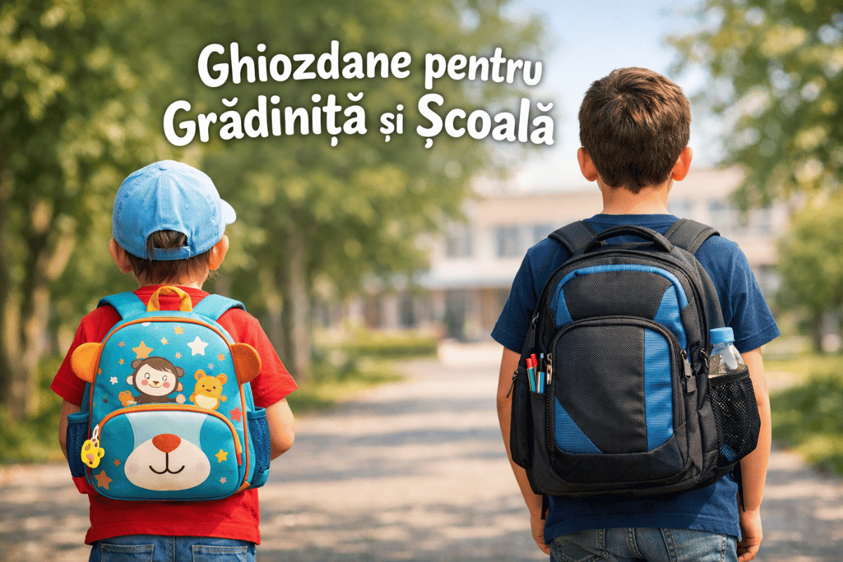 Cum Alegi Ghiozdanul Potrivit pentru Grădiniță și Școală – Ghid complet pentru părinți