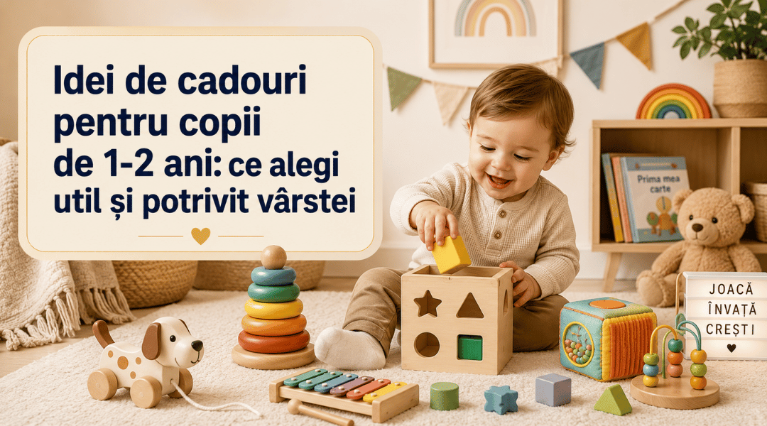 Idei de cadouri pentru copii de 1-2 ani