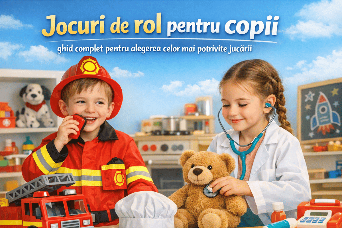 Jocuri de rol pentru copii – ghid complet pentru alegerea celor mai potrivite jucării