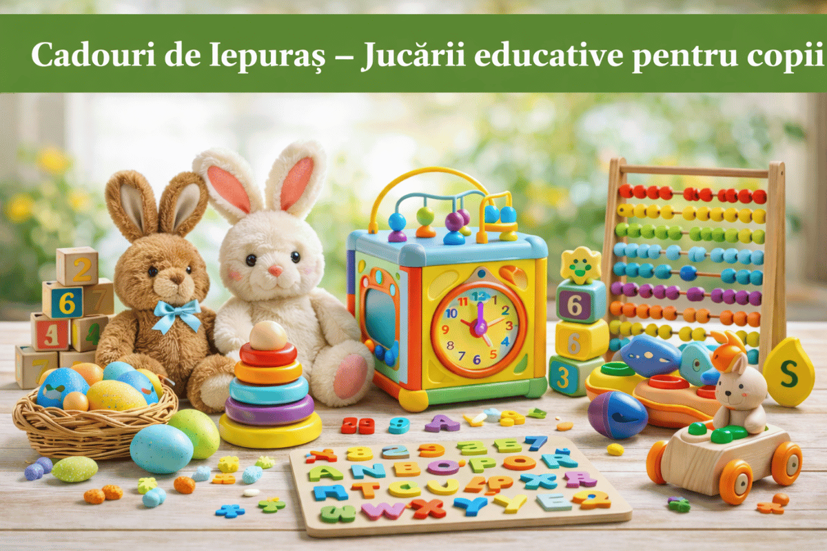 Cadouri de Iepuraș – Jucării educative pentru copii