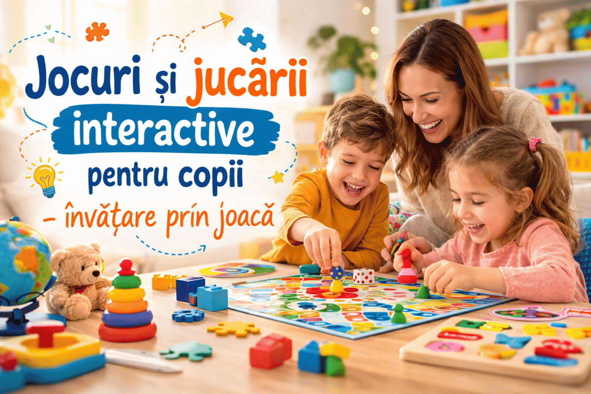 Jucării interactive pentru copii – ghid pentru părinți