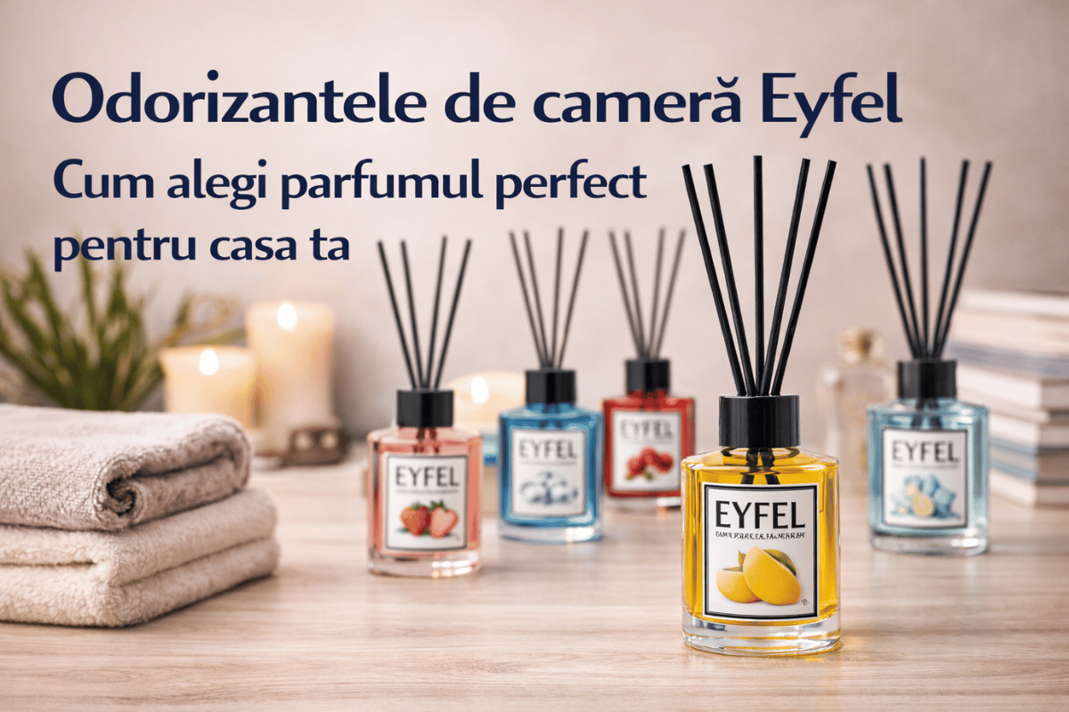 Odorizantele de cameră Eyfel – Cum alegi parfumul perfect pentru casa ta!
