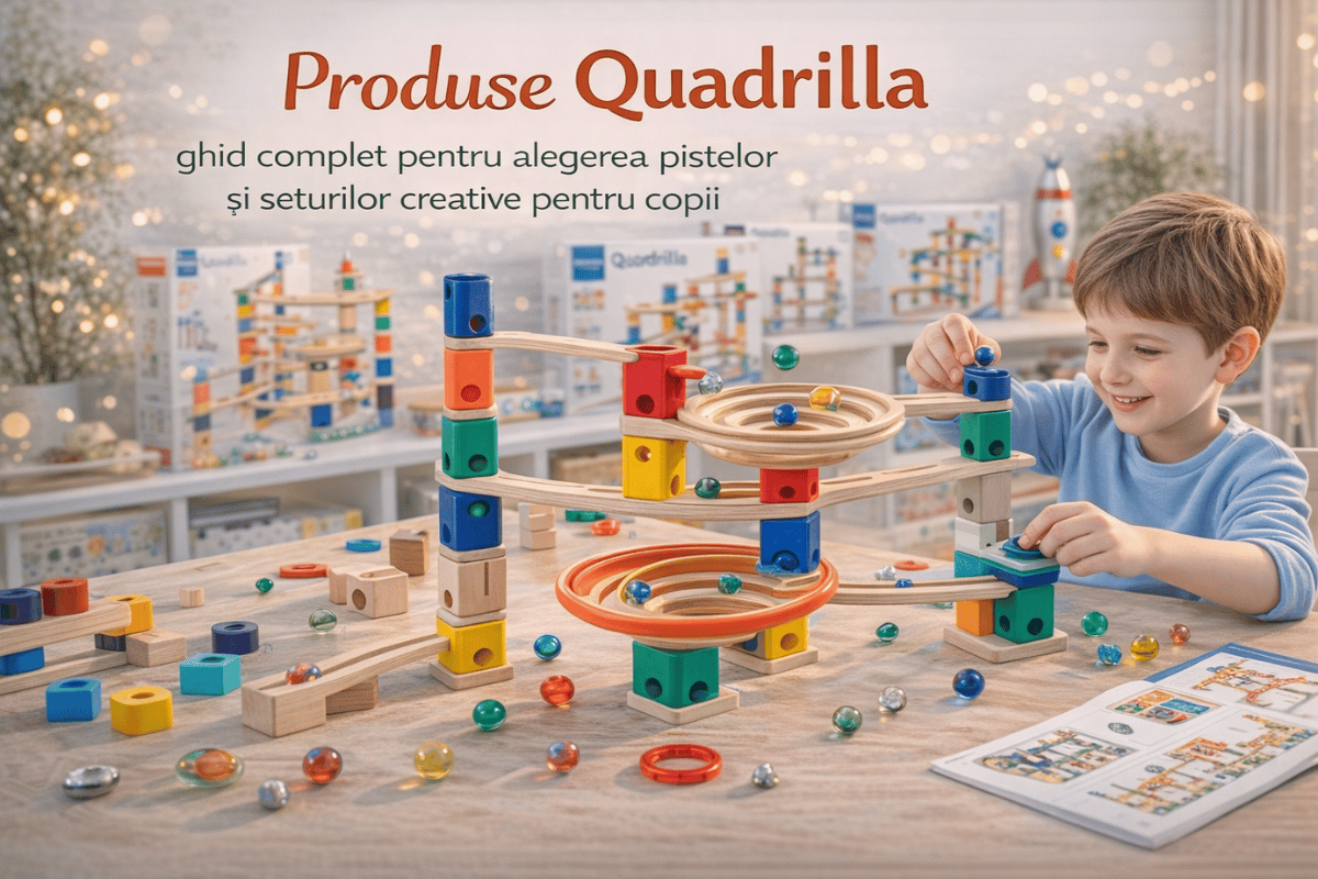 Produse Quadrilla pentru copii – cum alegi pistele și seturile potrivite