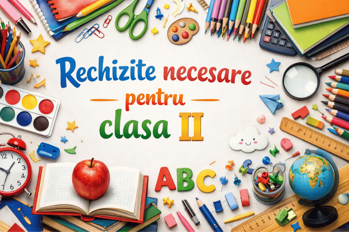 Rechizite necesare pentru clasa II – Ghid complet pentru un an școlar organizat și eficient