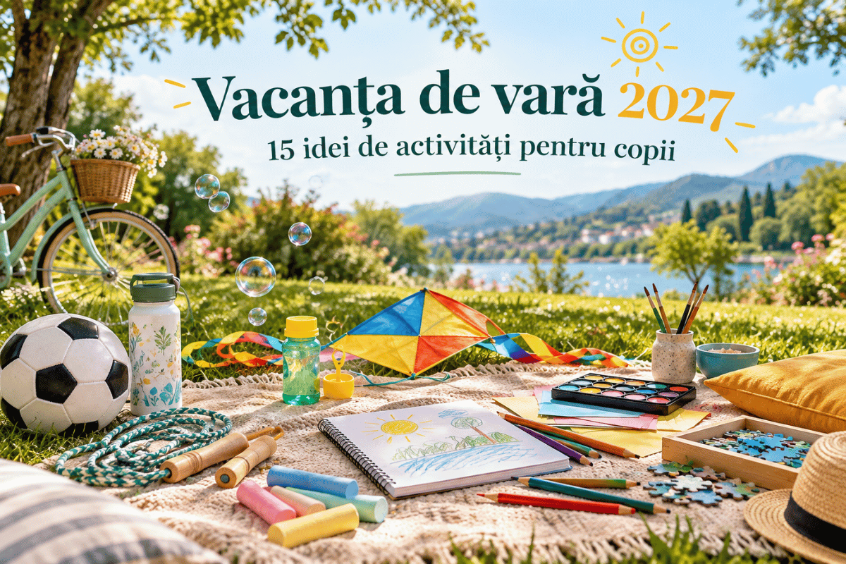 Vacanța de vară 2027: 15 activități pentru copii