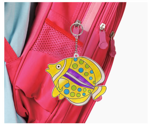 Set creativ pentru copii-Brelocuri pictate cu accesorii incluse,+4 ani [4]