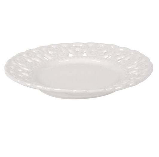 Set 6 farfurii elegante cu margini dantelate pentru servire desert [3]