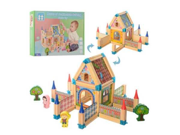 Set de construit din lemn Micul Arhitect [2]