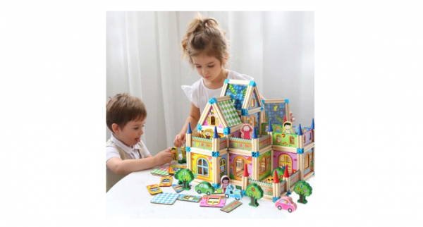 Set de construit din lemn Micul Arhitect [2]