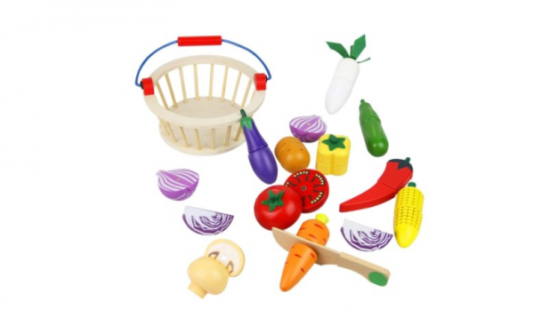 Cos cu legume din lemn [2]