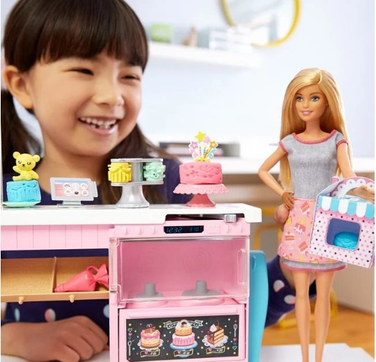 Set de joaca Papusa Barbie Cofetar cu accesorii [2]
