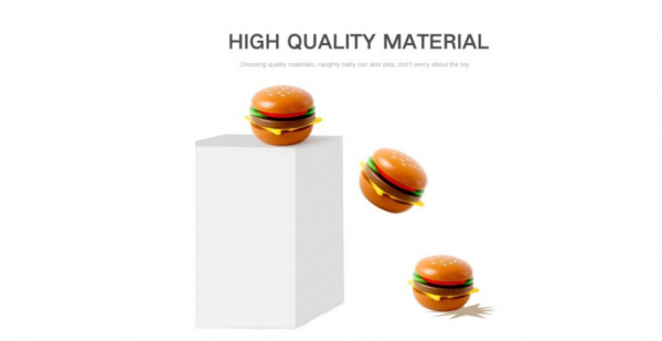 Set de hamburger din lemn cu cartofi prajiti [3]
