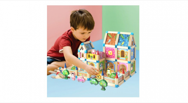 Set de construit din lemn Micul Arhitect [3]