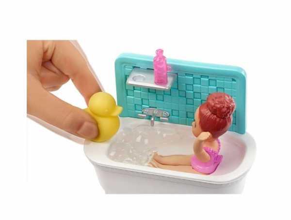 Set de joaca Papusa Barbie Babysitter [5]