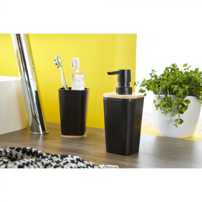 Set 6 accesorii pentru baie- Negru Mat [5]